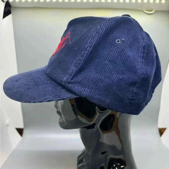 Vtg. Corsuroy Ski Bristol  Mountain Hat Trucker Snap Back - Picture 7 of 8